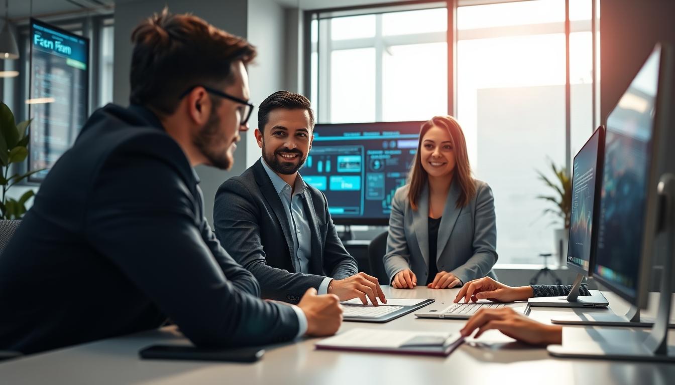 Enterprise software dashboards and business process automation